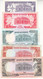 SUDAN 25 50 PT 1 5 10 20 50 100 POUNDS 1987 1991 P37 38 39 45 46 47 48 UNC SET 1 - Sudan