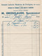 FRETIGNEY 70 HAUTE SAONE  - GRANDE LAITERIE MODERNE DE FRETIGNEY  ENVELOPPE ET FACTURE - 1900 – 1949