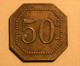 Algérie - Alger - 50 Centimes - Restaurant Mascot Rochs - Nécessité - Colonies - Monedas / De Necesidad