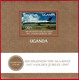 UGANDA 2008 Stamp Issue Air Uganda Airline Company Souvenir Sheet, Aga Khan 50th Anniversary Coronation 2007 MNH OUGANDA - Uganda (1962-...)