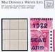 Ireland 1922-23 Thom Saorstat 1d Var. "Accent Inserted By Hand" R15/12 In A Marginal Block Of 6 Mint Unmounted - Neufs