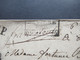 2x PP / Franco Beleg 22.1.1822 Nach Paris Ra3 Baviere Par Strasbourg Und Einige Weitere Stempel - Entry Postmarks