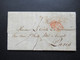 Italien / Lombardei Transit Ostiglia 4.6.1836 An Den Comte De Grimaudet In Paris 3x Rote Stempel / Autriche Par Huningue - ...-1850 Préphilatélie