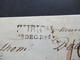 Schweiz 1816 Zürich - Nantes 3 Stempel L2 Zurich 19 Dec. 1816 / K1 BS (Bale Suisse) Und L2 Suisse Par St. Louis - ...-1845 Prefilatelia