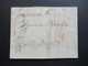 Schweiz 15.3.1809 Herisau - Angers 3 Stempel L1 St. Gall & Route / K1 BS (Bale Suisse) Und L2 Suisse Par Huningue - ...-1845 Préphilatélie