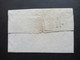 Schweiz 7.9.1809 Basel - Starsbourg 4 Stempel L1 Basel / Ziffer 2 / Ra2 LB4K Und L2 Suisse Par Bellfort - ...-1845 Vorphilatelie