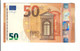 50 € Francia Draghi EA E003F4 Q.FDS About UNC DA MAZZETTA  Cod.€.178 - 50 Euro
