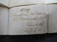 Delcampe - GB London 1849 Stempel Angl. Boulogne S-Mer Und Roter Stempel Malteser Kreuz LS 23 Mrz 23 1849 Nach Bordeaux - Covers & Documents