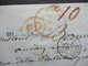 GB London 1852 Stempel PD / Paid Und Blauer L1 Bloomsbury / Angl AM 2 Calais 2 über Paris Nach Poitiers - Briefe U. Dokumente