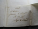 Delcampe - Schweiz 7.7.1847 Roter K2 Geneve Ferney Und Geneve * Auslandsbrief Nach Bordeaux Bartaxe 10 Gedruckter Briefkopf Saran - 1843-1852 Correos Federales Y Cantonales