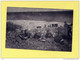 CACHET ECOLES MILITAIRES COLOMBIER  SUR CARTE PHOTO GROUPE DE MILITAIES AU REPOS DE COLOMBIER SUISSE - Oblitérations