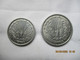 Afrique Occidentale Française: 1 Franc + 2 Francs 1948 - África Occidental Francesa