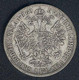 Österreich, 1 Florin 1860 A, Silber - Autriche