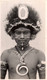 MAGNIFIQUE CARTE PHOTO / PAPOUASIE NOUVELLE GUINEE / PORT MORESBY / GUERRIER PAPOU / 1938 - Papua-Neuguinea