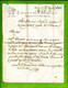1814 TABAC  DROITS REUNIS LOIRE ATLANTIQUE M. SAGET à M. BRULARD REGISSEUR TABACS MORLAIX T.B.E.V.HISTORIQUE+SCANS - Historische Documenten