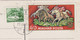 Hungary 1972 Postal Card With Nice Topic Topical Stamps Tram, Hunt Hunting Sent Abroad To Bulgaria (39637) - Storia Postale