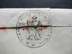 Frankreich Zeit Von Napoleon Bonaparte 1806 Faltbrief Inhalt Etat Civil Roter Stempel Paris An Den Maire De Saumur - 1792-1815: Conquered Departments