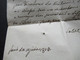 Delcampe - Frankreich Zeit Von Napoleon Bonaparte 1806 Faltbrief Inhalt Etat Civil Roter Stempel Paris An Den Maire De Saumur - 1792-1815: Conquered Departments