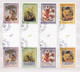 POLYNESIE 1992 TIMBRES N°422A/25A OBLITERES TABLEAUX - Used Stamps