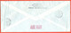 United Nations 1997.The Envelope Passed Through The Mail. Airmail. - Briefe U. Dokumente