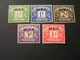 GREECE 1945 BRITISH MILITARY ADMINISTRATION ISSE M.E.F. Overprints Definitive+Postage Dues MNH.. - Dodecanese