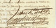 1766 Marque Postale PERPIGNAN DUFOUR Et Cie PERPIGNAN à MM. ROUX  FRERES NEGOCIANTS à MARSEILLE V.SCANS ANNEE 1766 - 1701-1800: Voorlopers XVIII