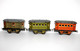 Delcampe - RARE ENSEMBLE JEP O - LOCOMOTIVE + 3 WAGON + RAIL + DECOR HALTE POSTE AIGUILLAGE           (2201) - Locomotieven