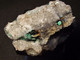 Malachite, Pseudomalachite Libethenite  ( 4 X 3 X 2 Cm ) Miguel Vacas Mine - Alandroal - Evora - Portugal - Minéraux
