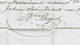 1809 LETTRE De Paris Par Boquet => De Thiers à Hodimont Par Verviers Belgique DRAPS NEGOCE COMMERCE BANQUE FINANCE - 1800 – 1899