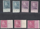 Belgique 1936 - Lot De 7 Nº De Planche Entre Nº 429 Et 431 ................................... (VG) DC-10660 - Proofs & Reprints