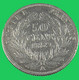 50 Centimes - Napoléon III - 1859 A - Argent - TTB  - France - - 50 Centimes