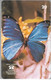 CARTE-MAGNETIQUE-BRESIL--PAPILLON-BLEU-Morpho Menelaus -TB E- - Farfalle