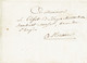 Gendarmerie Impériale 1812 L.manuscrite Capitaine Marotte Sambre Meuse Prefet Légionnaire Empire Namur Maire Havelange - Manuskripte
