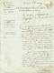 Lettre Precurseur Avec Contenu De Rethel Manuscrite Vers Dinant (belgique) Port 4  Droits Réunis Et Octrois - 1701-1800: Precursors XVIII