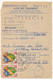 FRANCE => Talon Avis De Virement, Affr. 15F Alger X2, Oblitéré Hénin-Liétard 28/12/1960 - Lettres & Documents