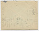 FRANCE ARC TRIOMPHE 5FR +1FR IRIS TURQUOISE LETTRE MEC PARIS 26.VIII.1948 USAGE TARDIF AU TARIF - 1944-45 Triomfboog