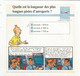 Fiche Illustrée BD,1991,Hergé Moulinsart / Casterman, TINTIN, Vol 714 Pour Sidney, 150x150 Mm, Frais Fr 1.65e - Andere & Zonder Classificatie