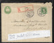 Suisse Entier Postal ( Avec Complément )  Recommandé Du 07 X 1893 De LOCLE Pour Montpellier Cachet Arrivée Avec Rosace - Entiers Postaux