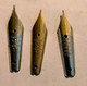 Lot De  14 Plumes Ancienne  HARISSO Qualité Supérieur  M OLDWIN WARRANTED S R STYLOS 105.100 Encre De Chine - Plumes