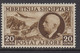 ITALIA - 1939 Occupazione ALBANIA Posta Aerea N.4 - Cat. 325 Euro - Gomma Integra - MNH** - Albania