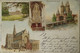 Haarlem // Groeten Uit LITHO 1908 Iets Sleets - Haarlem