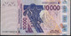 W.A.S. P118At 10000 Or 10.000 FRANCS (20)20 2020 Signature 44  VF NO P.h. - États D'Afrique De L'Ouest