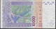 W.A.S. P118At 10000 Or 10.000 FRANCS (20)20 2020 Signature 44  VF NO P.h. - West African States