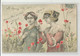 73 Savoie Chambéry Couple Femme Coiffe Illustré Pour Aix Les Bains 1906 - Chambery