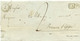 BELGIQUE - T18 FONTAINE L'EVEQUE +  CA + BOITE RURALE F SUR LETTRE DE GOUY-LEZ-PIETONS, 1839 - 1830-1849 (Unabhängiges Belgien)