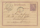 Nederlands Indië - 1885 - 5c Willem III, Briefkaart G1 Van L FORT VANDER CAPELLEN Via KR PadangPandjang Naar Batavia - Indie Olandesi