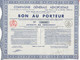 Delcampe - Superbe Lot De 40 "Bon Au Porteur" Compagnie Générale Aéropostale - Aviation - 6 Avril 1935 - N°188 410 à 188 530 - - Aviación