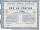 Delcampe - Superbe Lot De 40 "Bon Au Porteur" Compagnie Générale Aéropostale - Aviation - 6 Avril 1935 - N°188 410 à 188 530 - - Aviazione