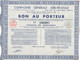 Delcampe - Superbe Lot De 40 "Bon Au Porteur" Compagnie Générale Aéropostale - Aviation - 6 Avril 1935 - N°188 410 à 188 530 - - Fliegerei