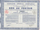 Delcampe - Superbe Lot De 40 "Bon Au Porteur" Compagnie Générale Aéropostale - Aviation - 6 Avril 1935 - N°188 410 à 188 530 - - Aviation